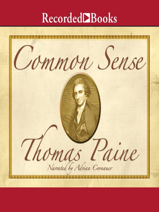 Title details for Common Sense by Thomas Paine - Wait list